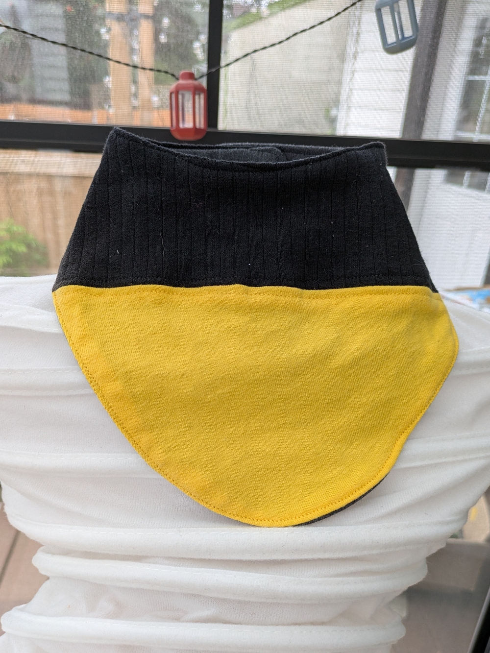 Star Trek inspired baby bandana bib